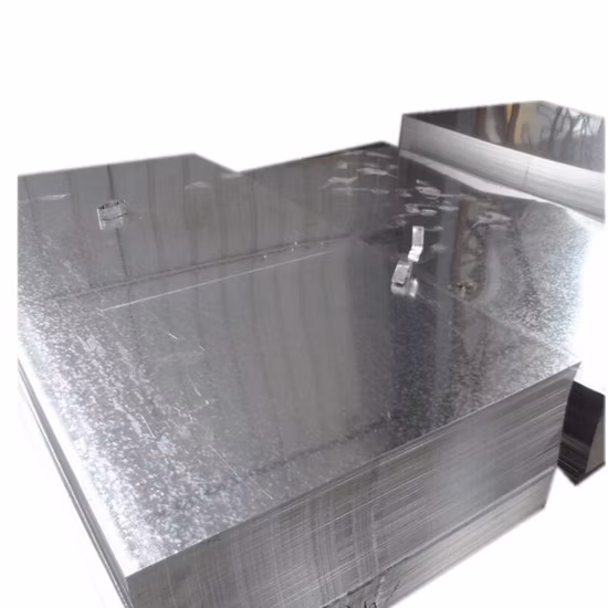 Lantejoula regular Dx51d Z275 revestido de zinco chapa de aço galvanizada Gi